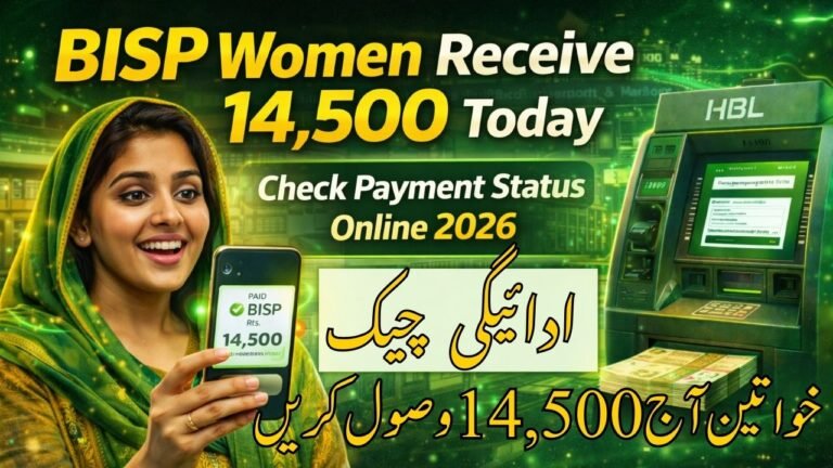Check BISP Payment Status Online